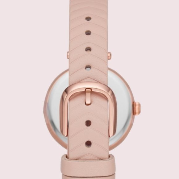 Kate Spade Annadale Quilted Leather Watch main image 4